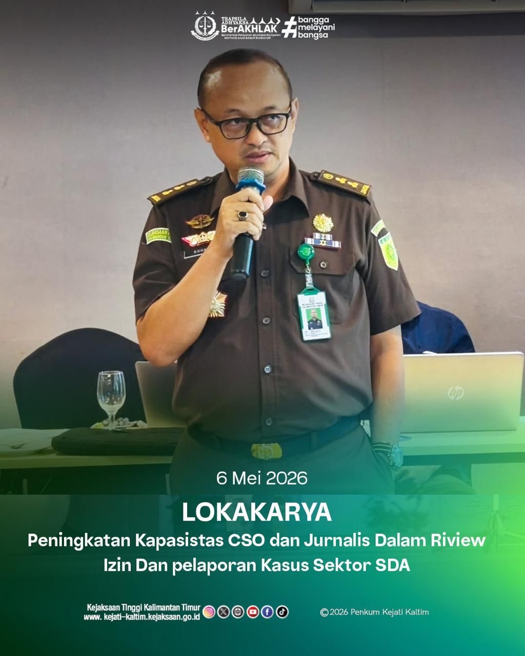 Lokakarya Peningkatan Kapasitas CSO dan Jurnalis dalam Review Izin serta Pelaporan Kasus Sektor Sumber Daya Alam (SDA)