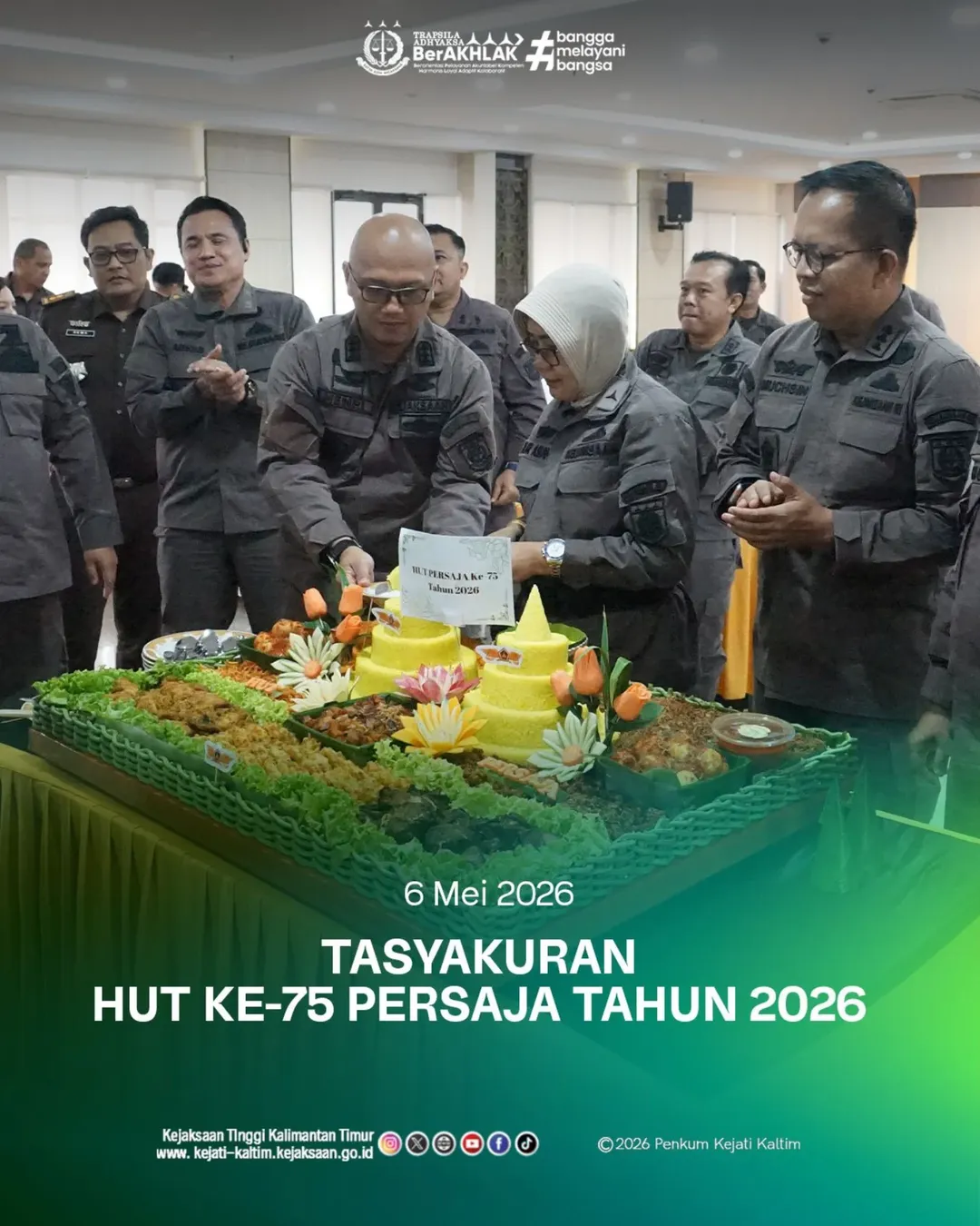 Tasyakuran dalam rangka Peringatan HUT PERSAJA ke-75 Tahun 2026